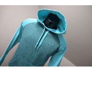 NIKE Womens SZM thermo fit athletic fleece hoodie. 
Drawstring and hood perfect.